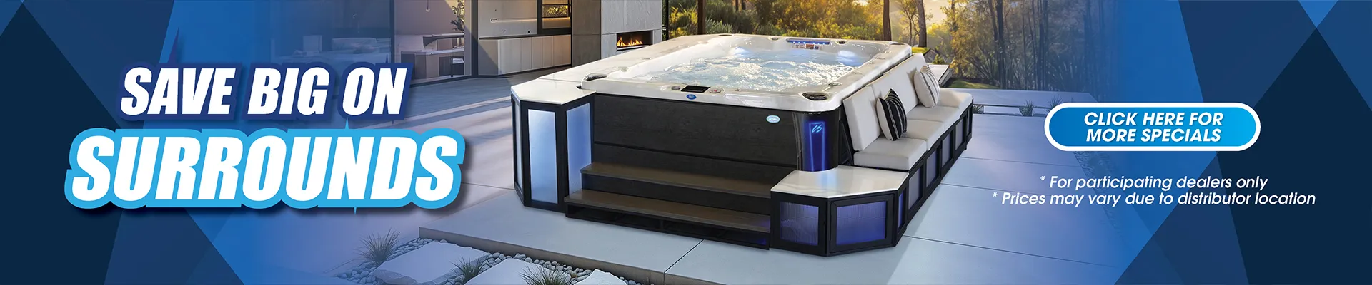 Calspas hot tub being used in a family setting - Austintown